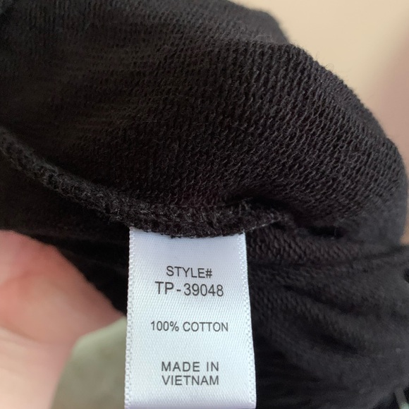 Zenana | Black Joggers - Picture 6 of 7